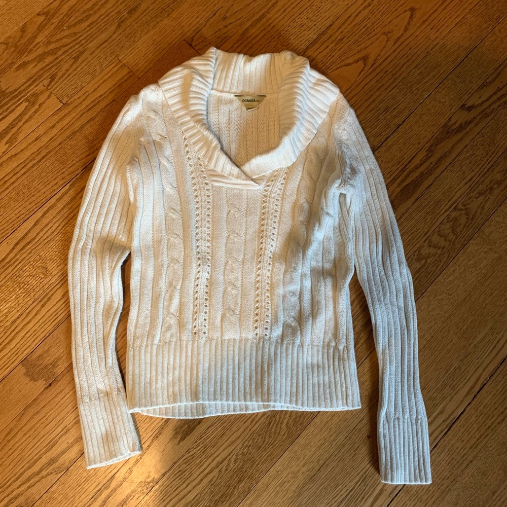 White sweater